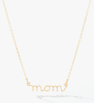MOM NECKLACE GOLD