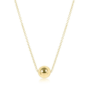 16" NECKLACE GOLD CLASSIC 8MM GOLD