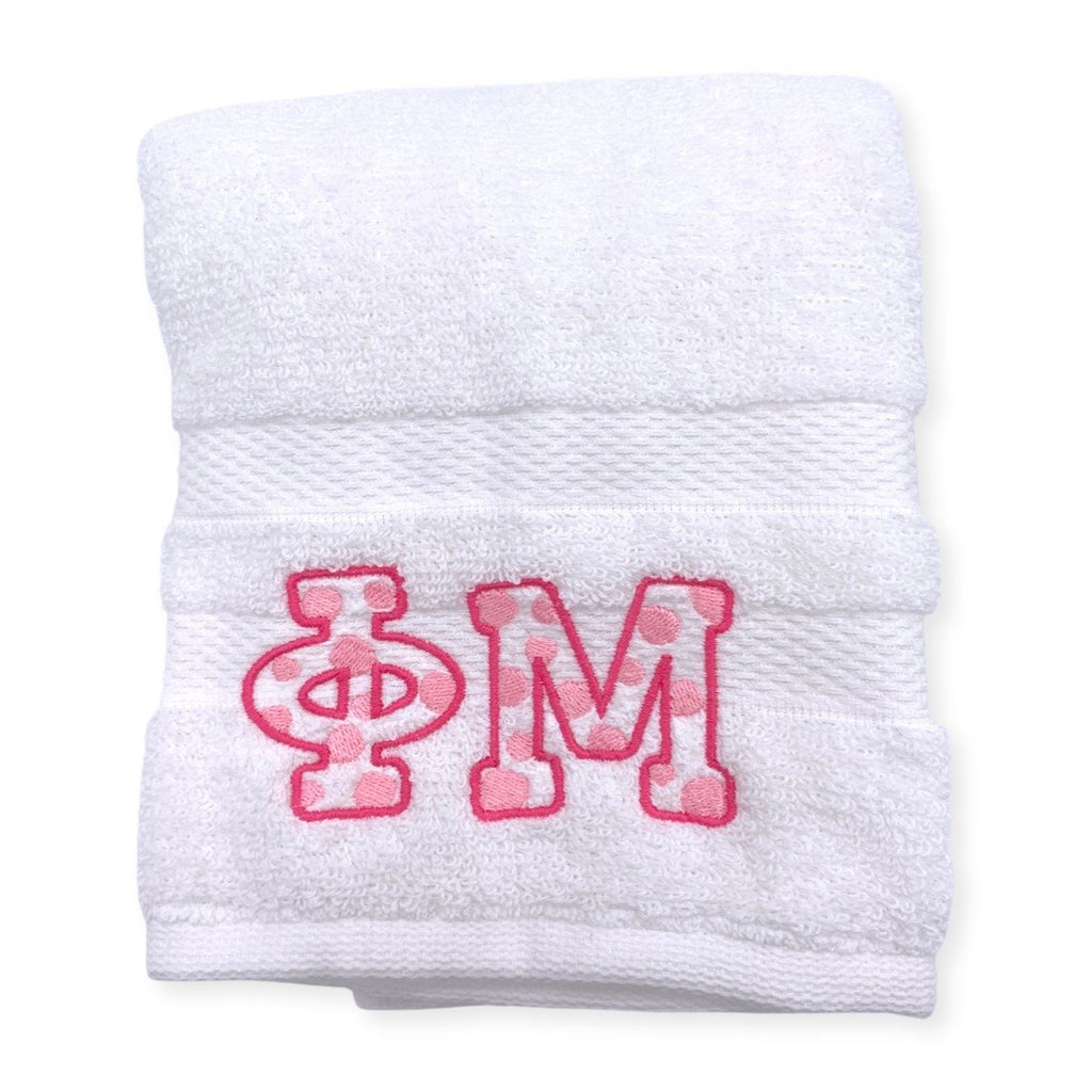 Sweet Home Phi Mu Sorority Kitchen Towel