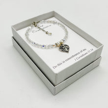 CRYSTAL & PEARL FIRST COMMUNION BRACELET