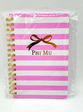 PHI MU NOTEBOOK