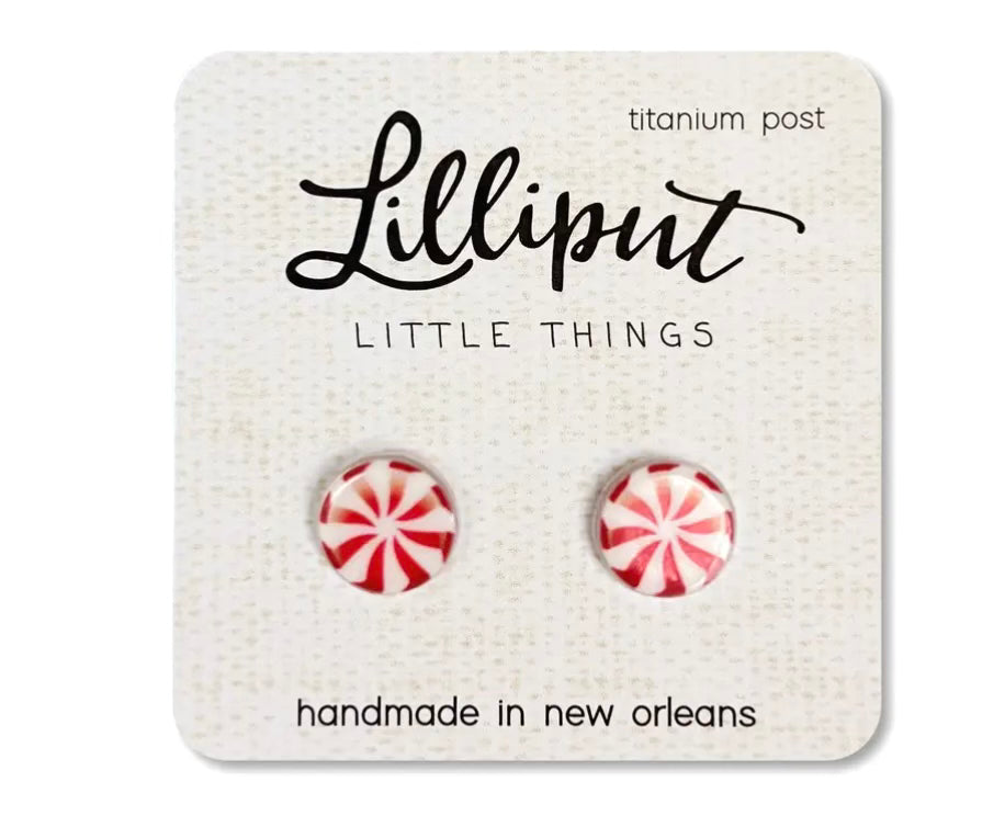 PEPPERMINT EARRINGS