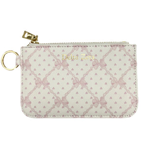 DELTA ZETA BOW KEY POUCH