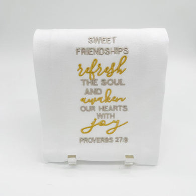 SWEET FRIENDSHIPS TOWEL