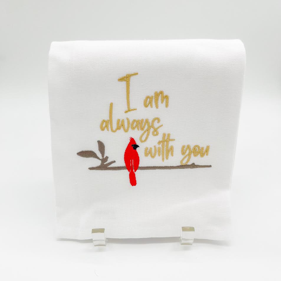 CARDINAL ALWAYS WITH YOU TOWEL