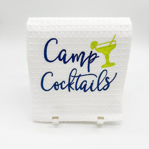 CAMP COCKTAILS TOWEL