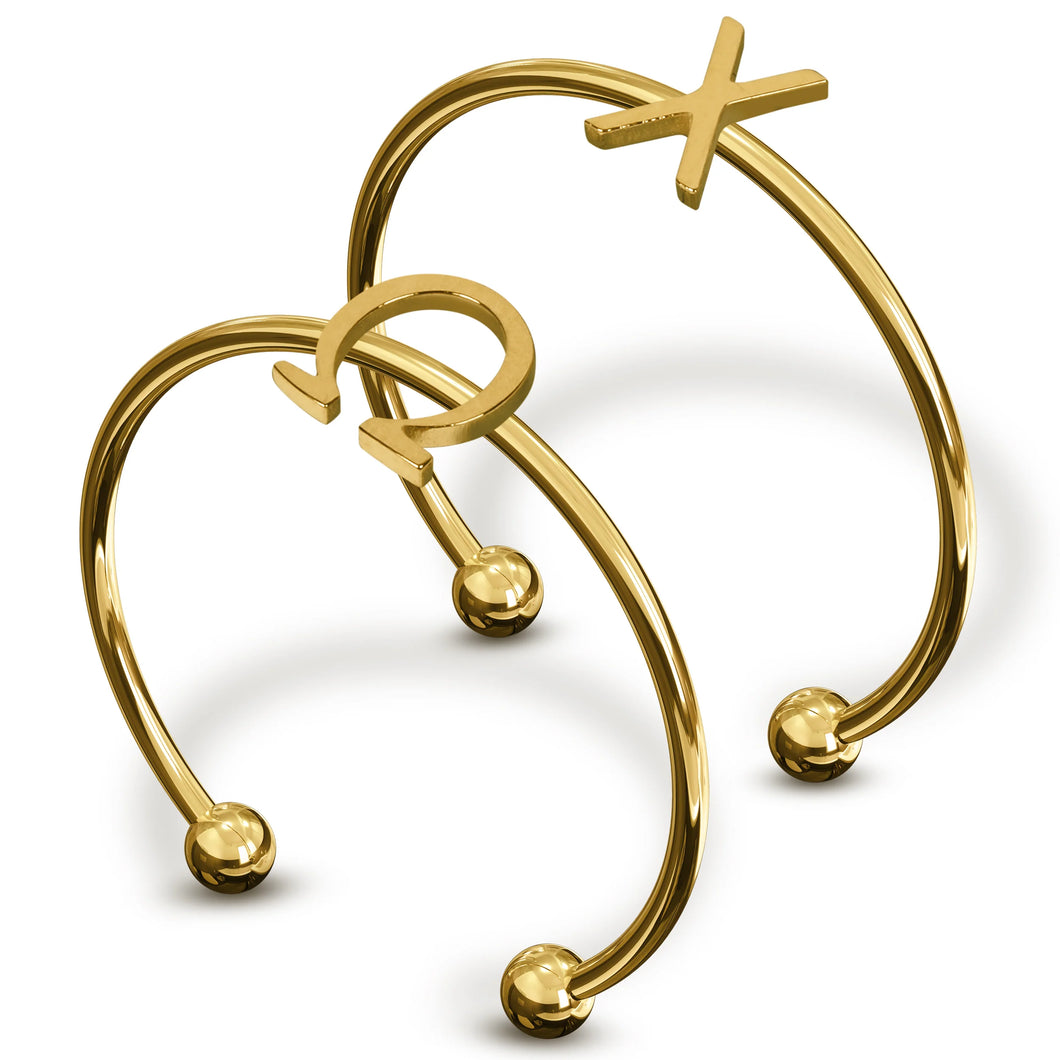 CHI OMEGA STACKING RINGS