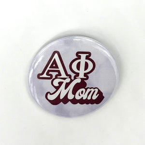 ALPHA PHI WATERCOLOR MOM BUTTON