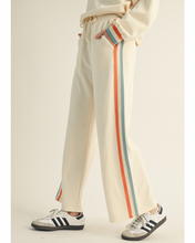 CREAM ORANGE/BLUE LOUNGE SET