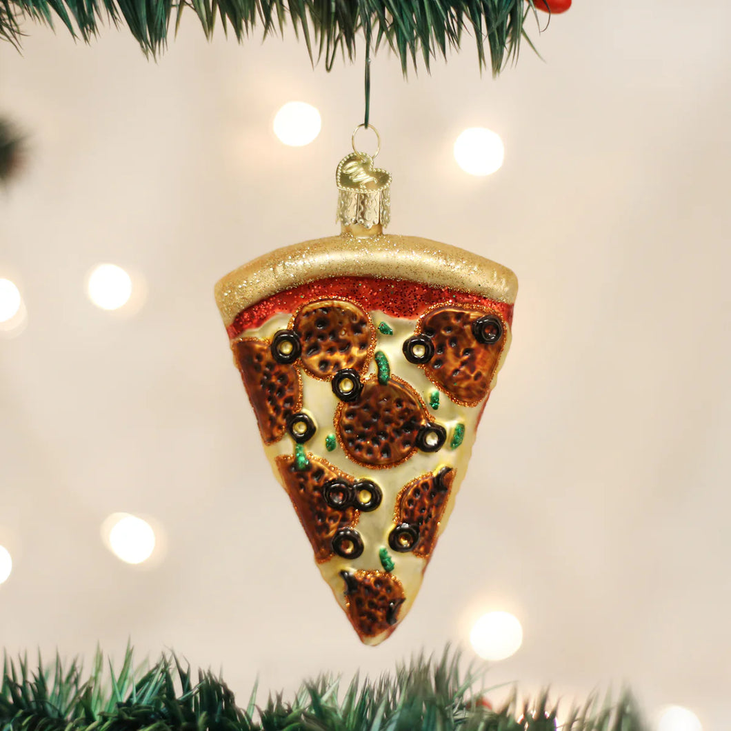 PIZZA SLICE ORNAMENT