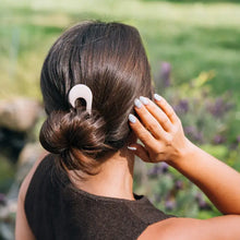 JET BLACK FRENCH HAIR PIN