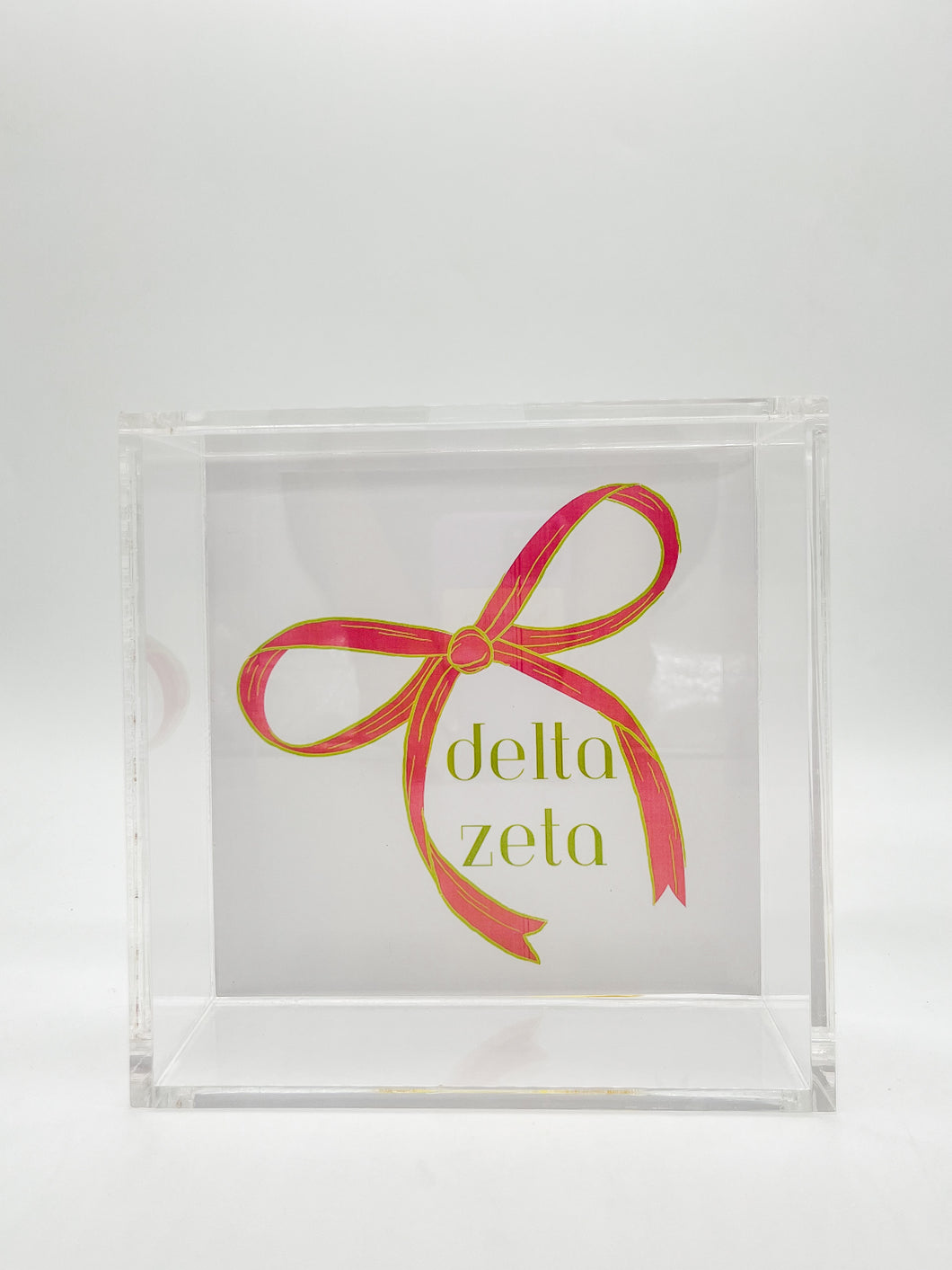 DELTA ZETA BOW TRAY