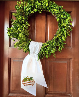 PUMPKIN WREATH SASH
