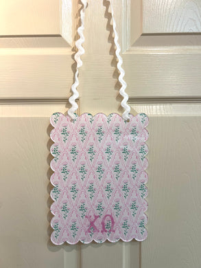 CHI OMEGA MEMO BOARD