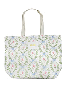 ALPHA OMICRON PI INSULATED BOW TOTE