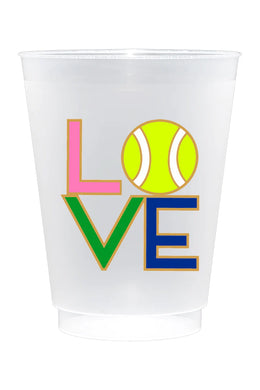 PREPPY TENNIS FROST FLEX CUPS