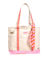 SICILY STRIPES PINK TOTE BAG