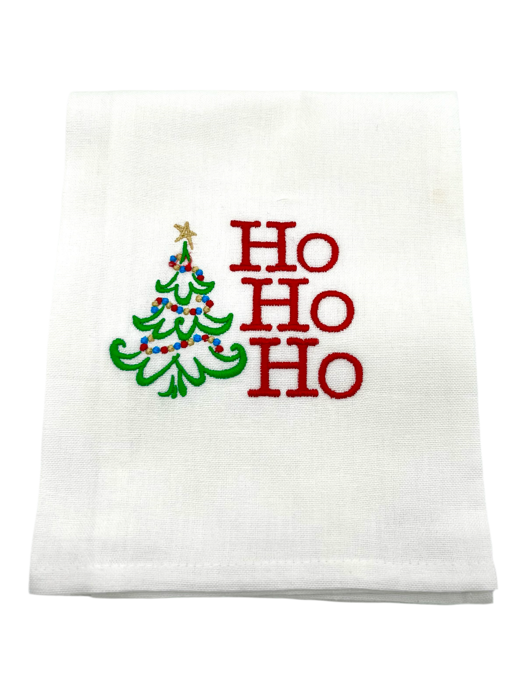 HO HO HO TREE TOWEL