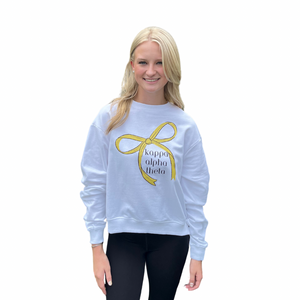 KAPPA ALPHA THETA BOW SWEATSHIRT