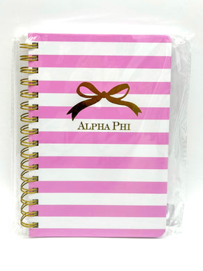 ALPHA PHI NOTEBOOK