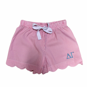 DELTA GAMMA SCALLOP BOXERS