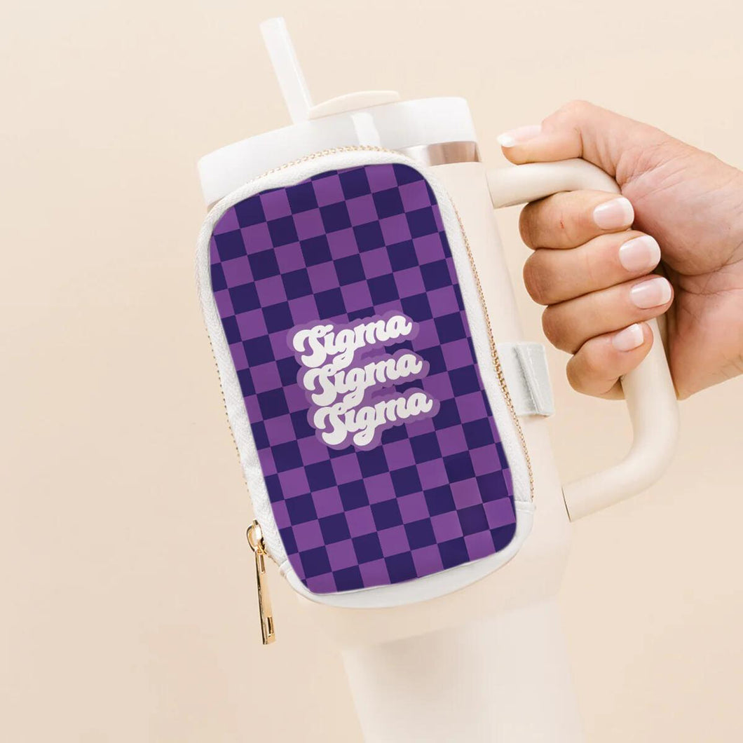 SIGMA SIGMA SIGMA TUMBLER FANNY PACK