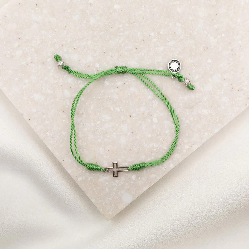 FILLED BY FAITH SILVER GREEN