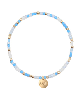 ALPHA DELTA PI SPRINKLE CHARM BRACELET