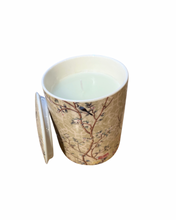 BEIGE TREE OF LIFE CANDLE BOX
