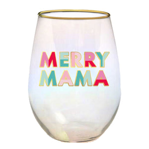 MERRY MAMA STEMLESS WINE GLASS
