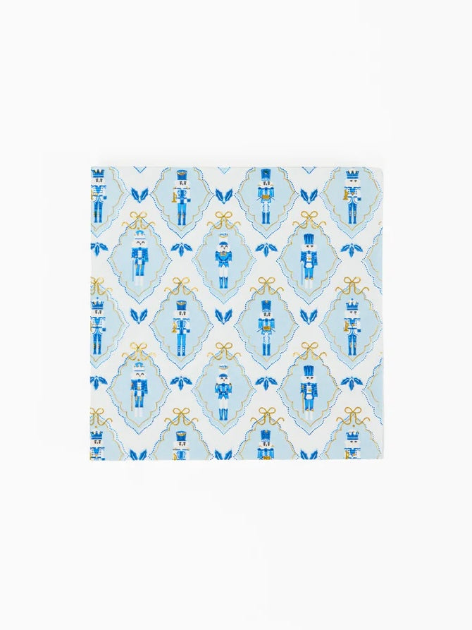 SCALLOP NUTCRACKER COCKTAIL NAPKINS