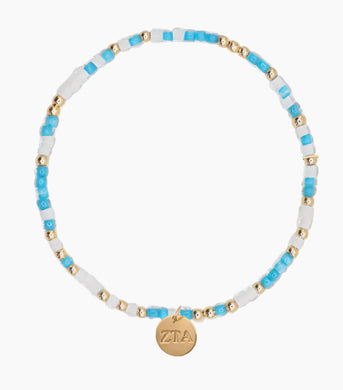 ZETA TAU ALPHA SPRINKLE CHARM BRACELET