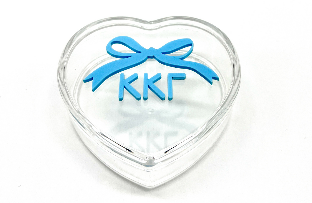 KAPPA KAPPA GAMMA HEART BOW BOX