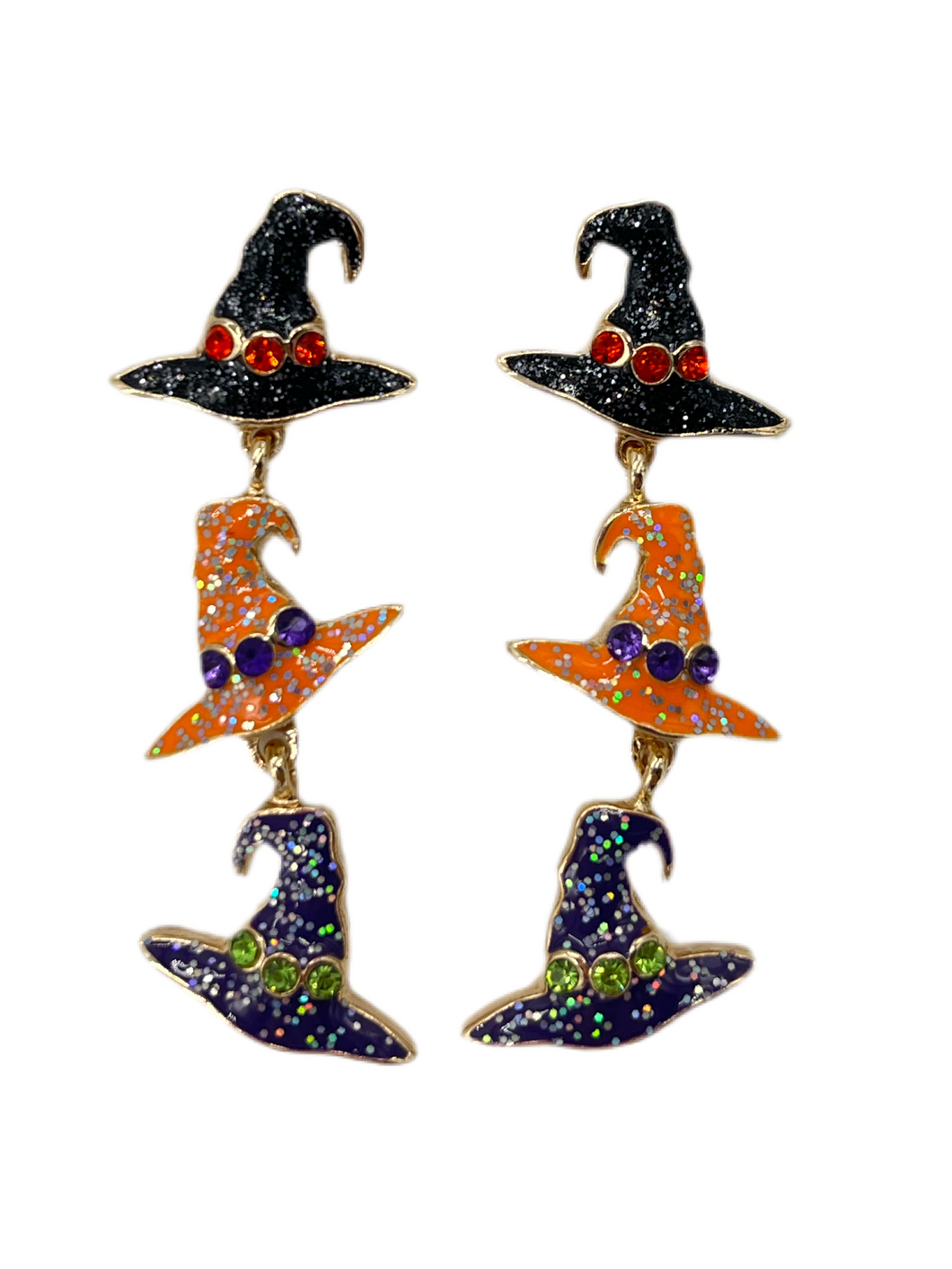 WITCH HAT DROP EARRING