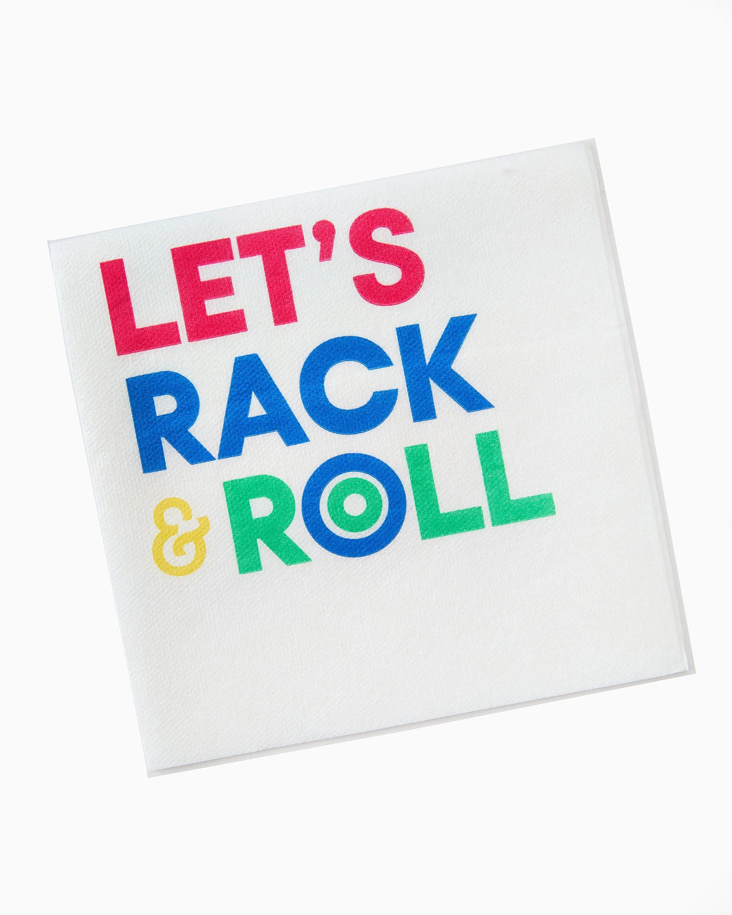 LETS RACK & ROLL NAPKINS