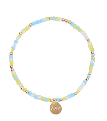 DELTA DELTA DELTA SPRINKLE CHARM BRACELET