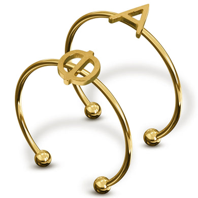 ALPHA PHI STACKING RINGS