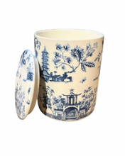 BLUE TOILE CANDLE BOX