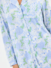 CHARLOTTE DAISY CHAIN BLUE NIGHTSHIRT