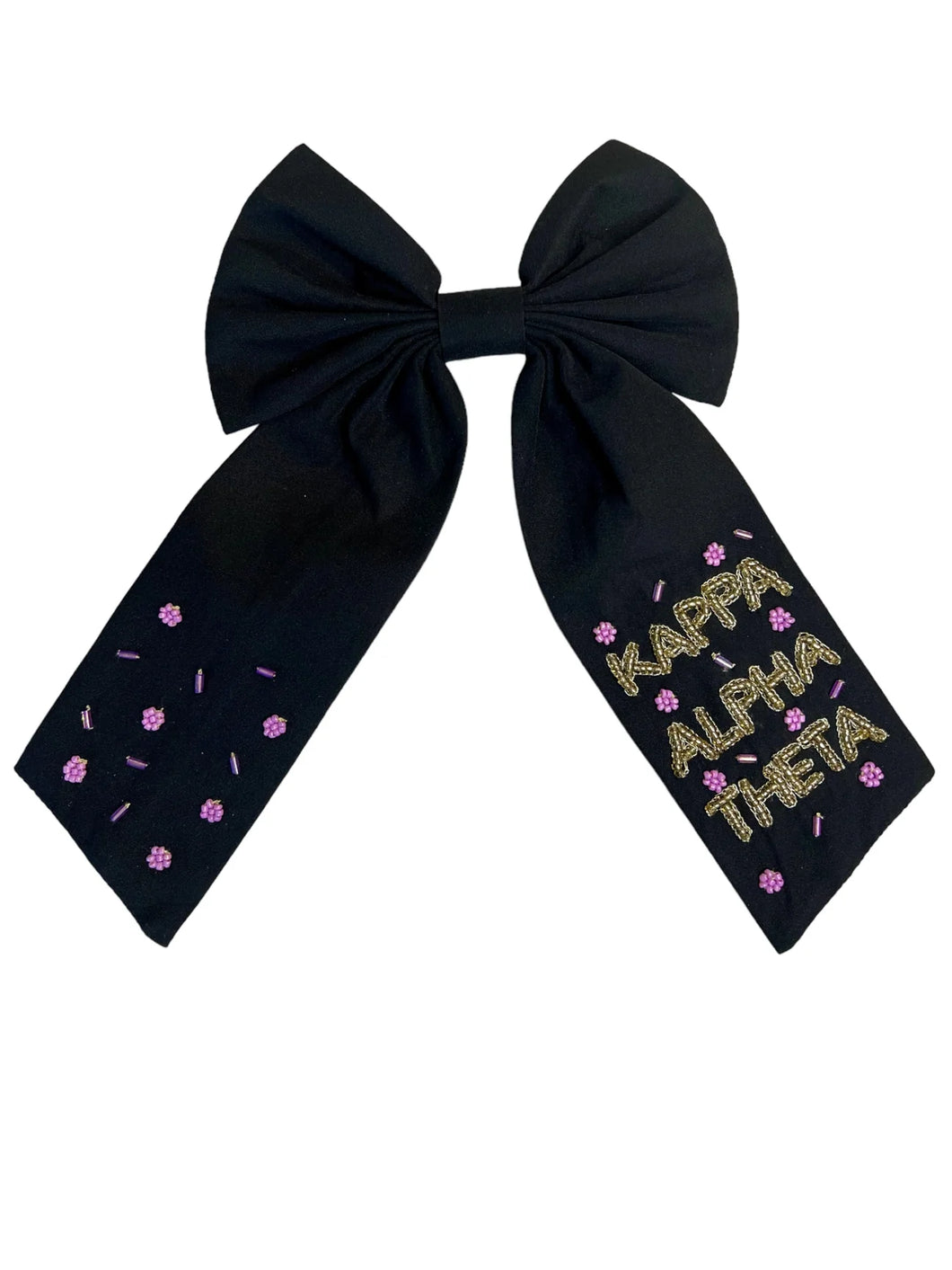 KAPPA ALPHA THETA HAIR BOW