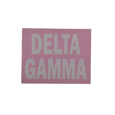 DELTA GAMMA ADHESIVE PATCH