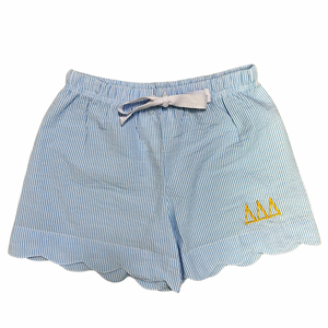 DELTA DELTA DELTA BOXERS SCALLOP