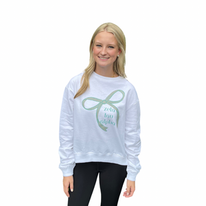 ZETA TAU ALPHA BOW SWEATSHIRT