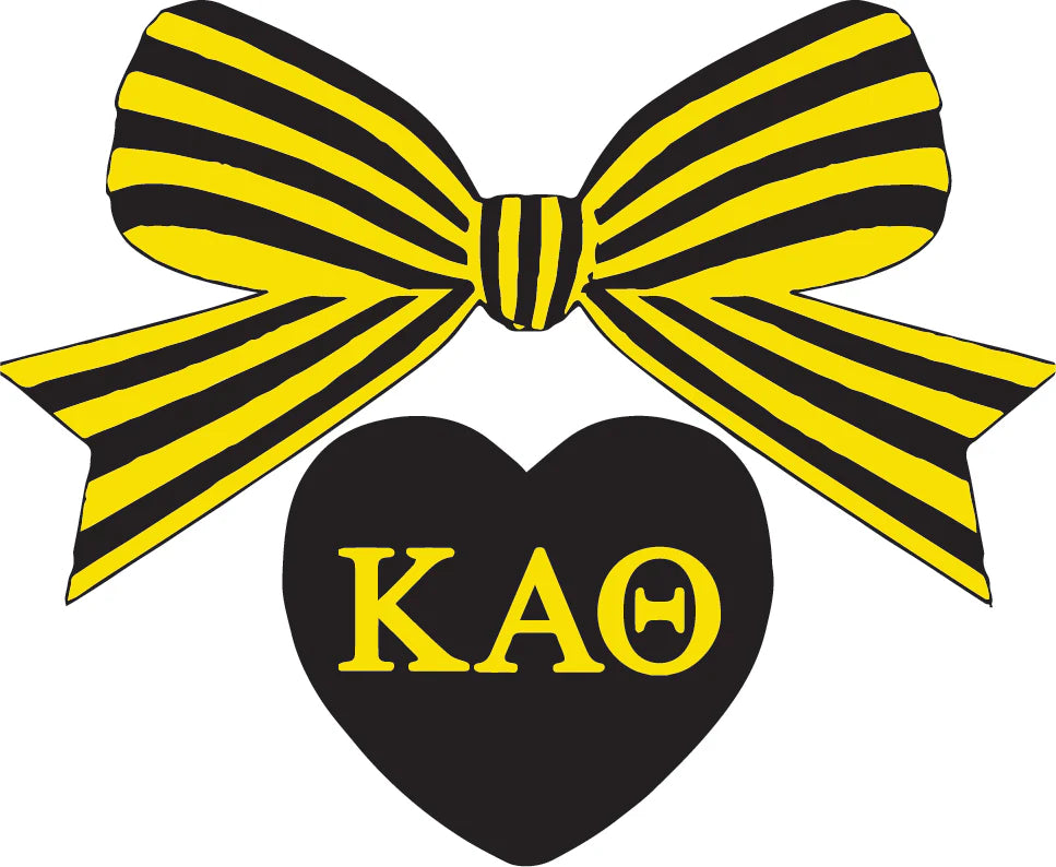 KAPPA ALPHA THETA BOW DECAL
