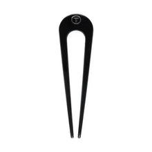 JET BLACK FRENCH HAIR PIN