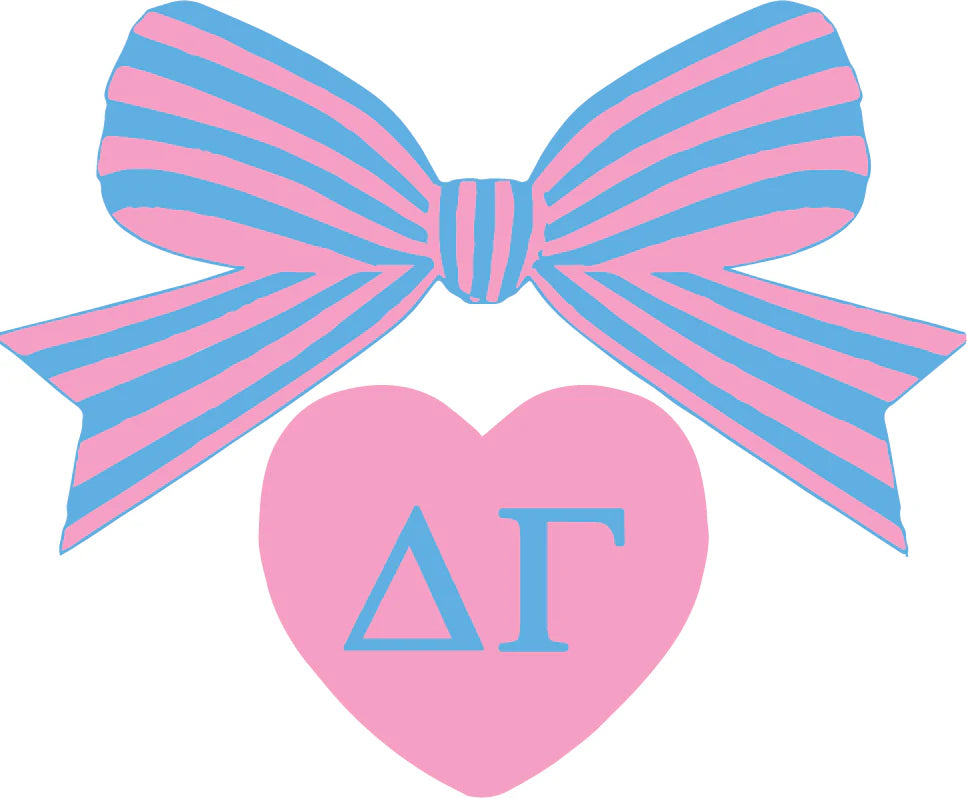 DELTA GAMMA BOW DECAL