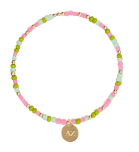 DELTA ZETA SPRINKLE CHARM BRACELET