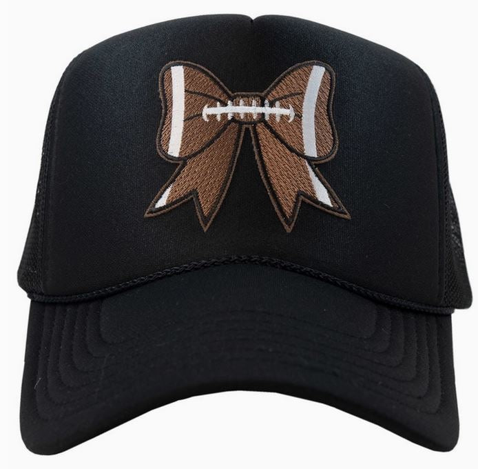 FOOTBALL BOW TRUCKER HAT