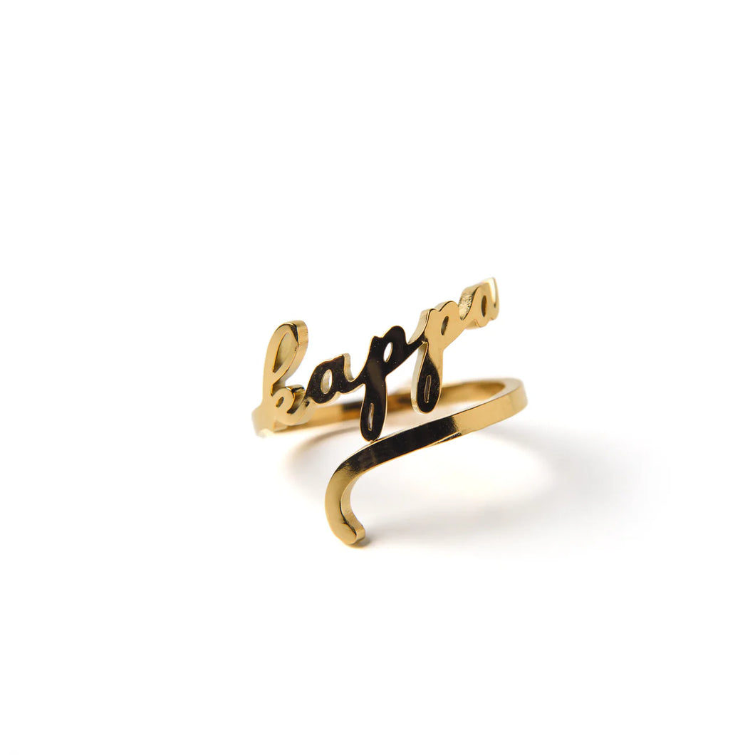 KAPPA KAPPA GAMMA ADJUSTABLE WORD RING