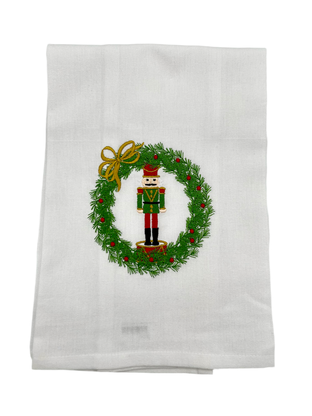 NUTCRACKER WREATH TOWEL